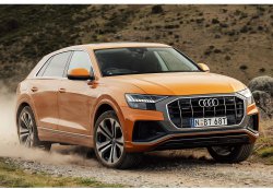 Audi Q8 2019 - Изготовление лекала (выкройка) на авто,  Нарезка лекал на антигравийной пленке (выкройка) на авто